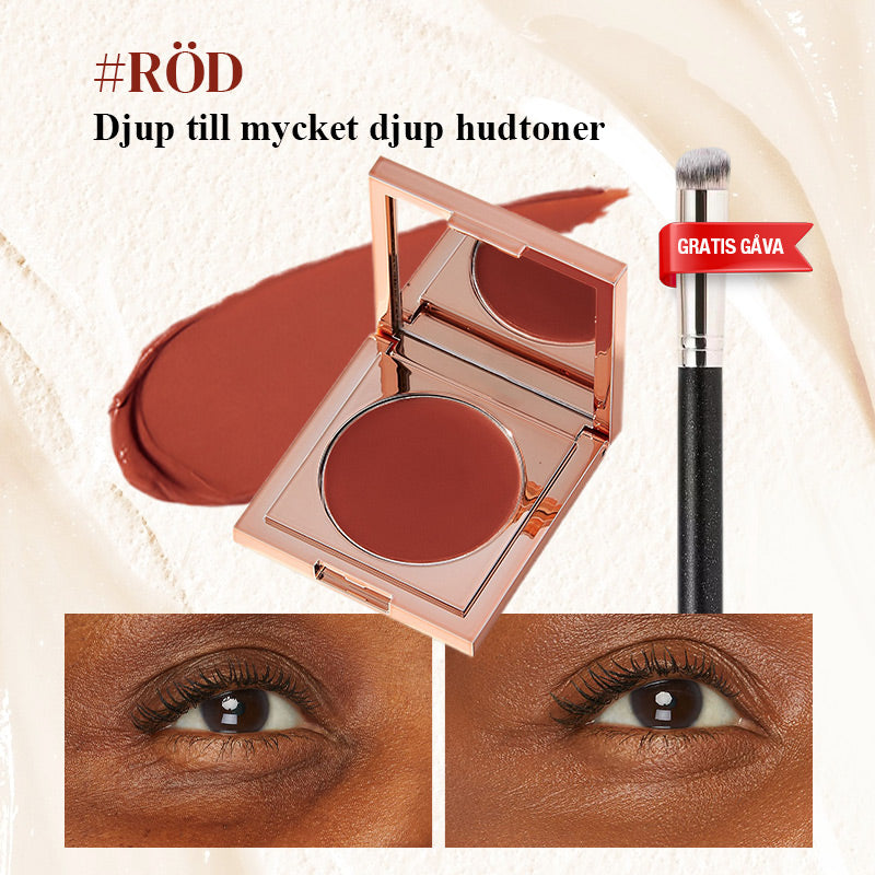 👁️ SISTA DAGEN - KÖP 1 FÅ 2!❤️ 60 % rabatt!✨ Korrigerande Concealer för Under Ögonen - Eliminerar Mörka Ringar & Fåror med Fuktighetsgivande Formula & Precisionsborste 🌟🖌️