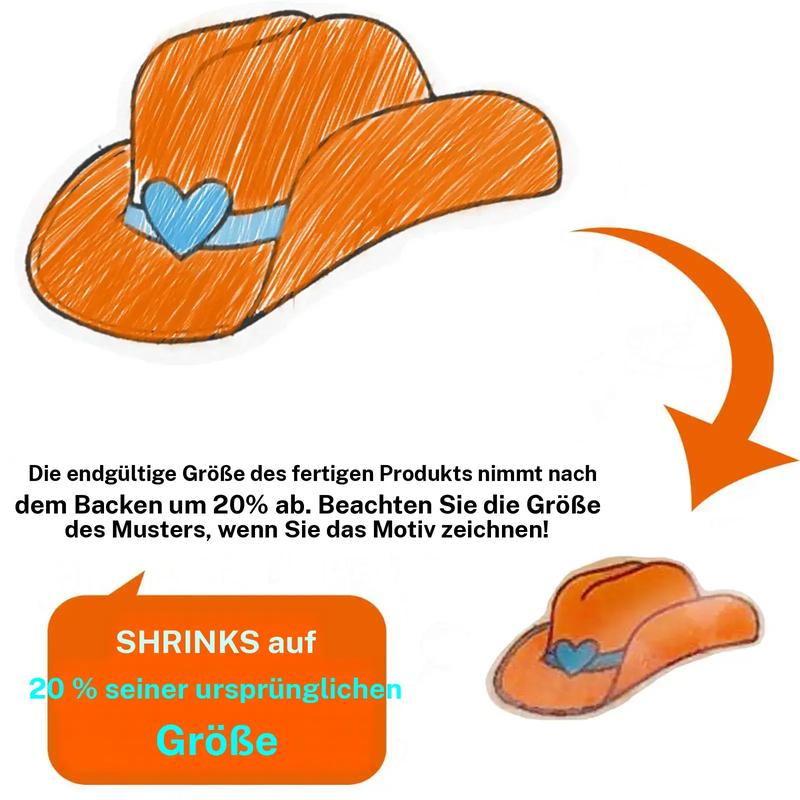 đ„TidsbegrĂ€nsad 50 % rabattïŒâšDIY Shrinky Dinks nyckelringsset â kreativ barnaktivitet och perfekt som partygĂ„va