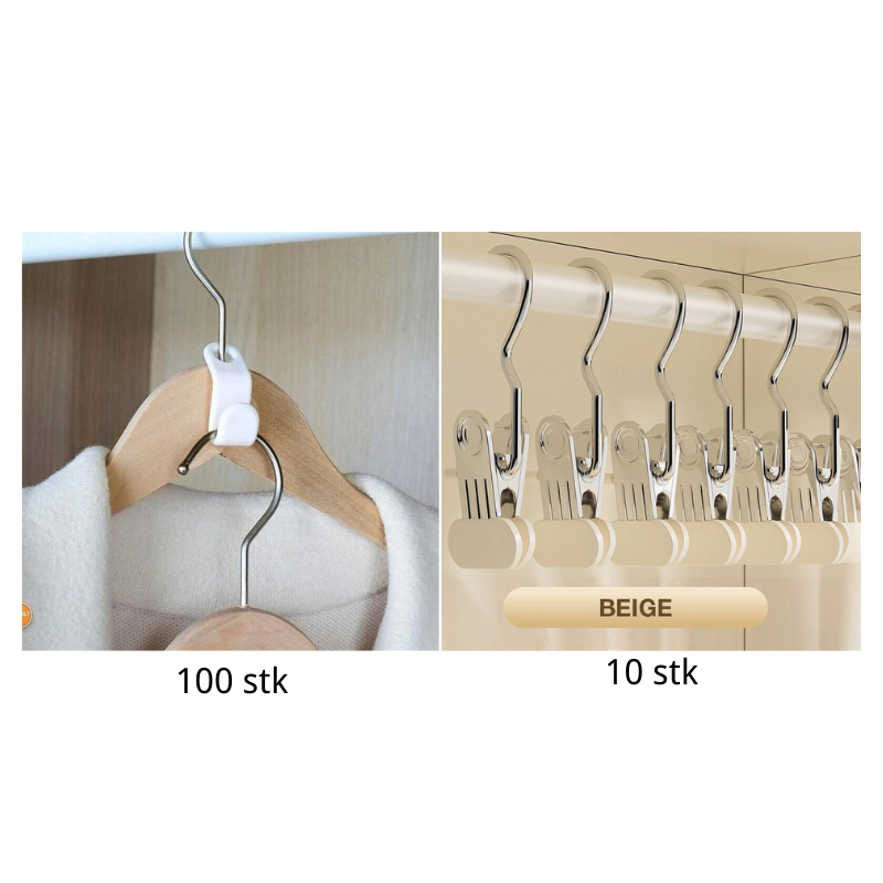 Klädhängare Connector Hooks