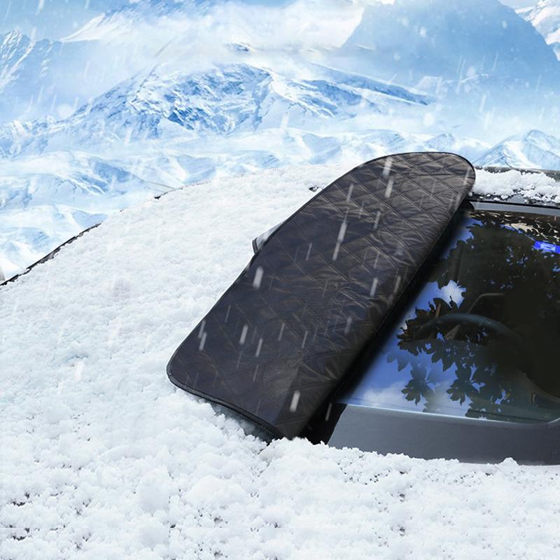 Magnetiskt snöskydd för bilen