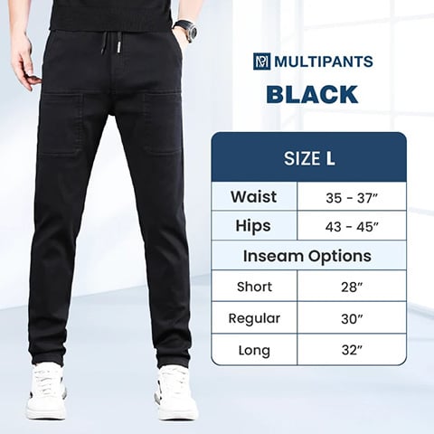 🩳 50% RABATT! 🛒 MultiPants Slitstarka Lastbyxor – Hög Stretch, Många Fickor & Perfekt för Aktiv Vardag 🏃♂️