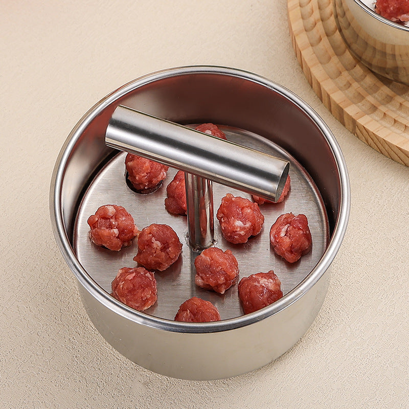 đ„© 50 % RABATT NU! đȘ Rostfritt stĂ„l köttbulleform â enhetlig storlek, lĂ€ttpackad & lĂ€ttrengjord â perfekt för hemmakockar đł