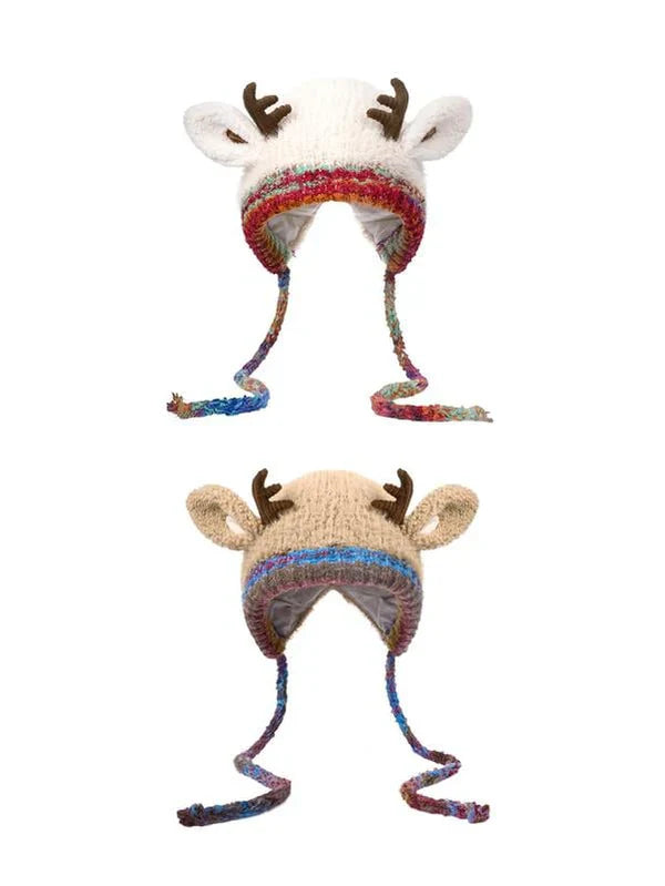 đđJulrea 50 % rabatt! đŠOriginaldesign Festlig julmössa med hornđ§¶