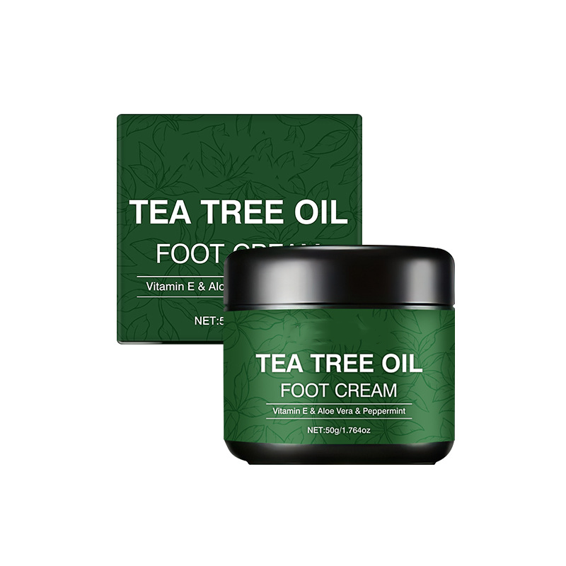 ✨💝Lugnande Aloe Vera & Tea Tree fotfuktcreme