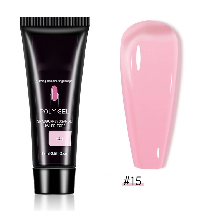 đąđą 50% OFFđ
15-Color Poly Nail Extension Gel, 15ml â DIY Nail Builder Ge