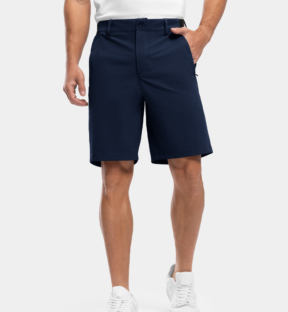🏌️ 50 % RABATT! 👍 Casual golfshorts för män– Stretchigt Midjeband, Snabbtorkande⛳