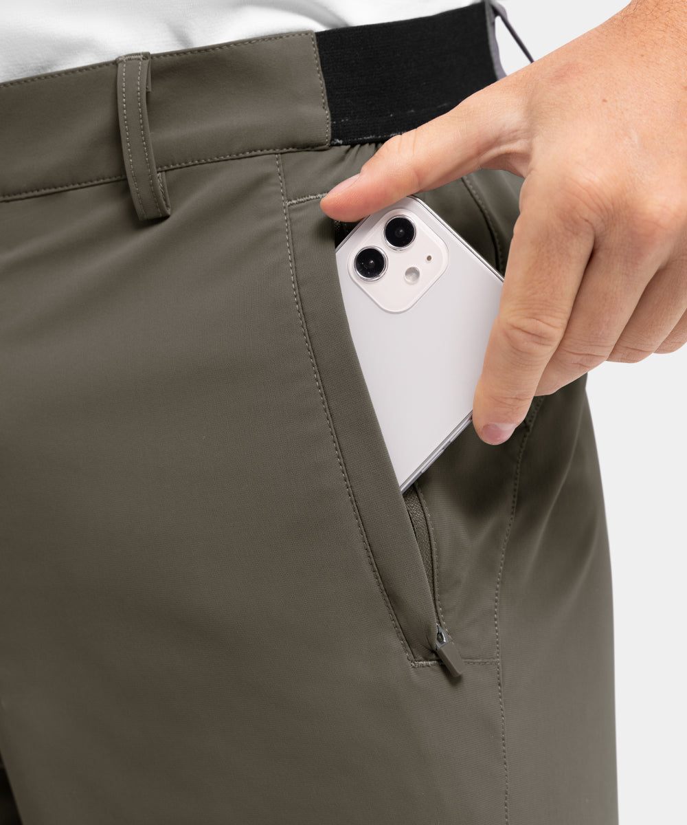 🏌️ 50 % RABATT! 👍 Casual golfshorts för män– Stretchigt Midjeband, Snabbtorkande⛳