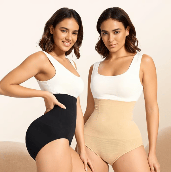 🎁 Köp 1 Få 1 Gratis 🎉 Höga Midjemodellerande "Magkontroll"-Bikinis