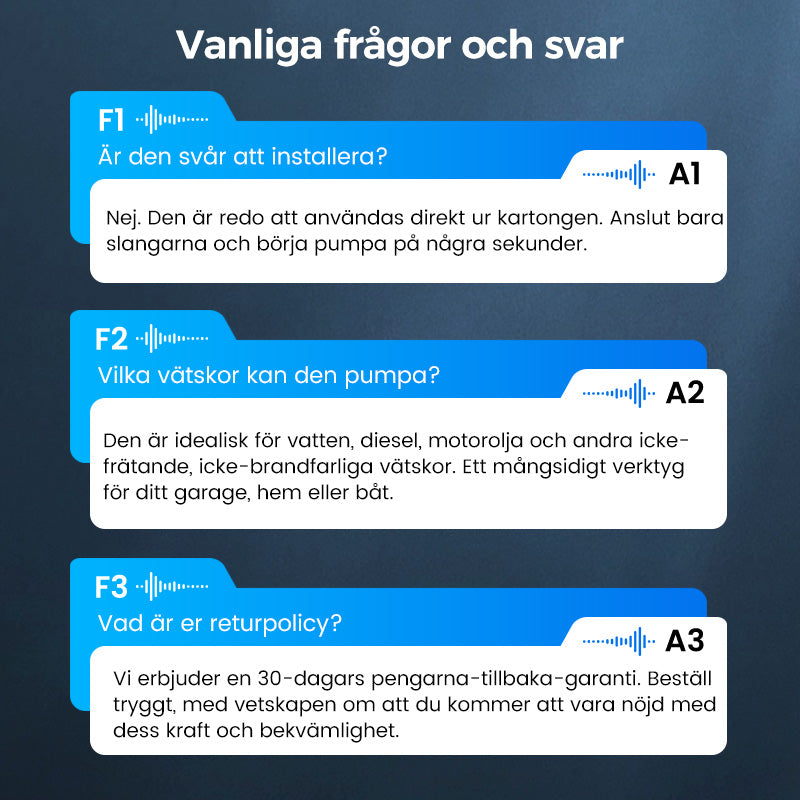 🔥Sista dagen för den tidsbegränsade 50 %-rabatten!🔥Högpresterande olje- och vattenpumpssats