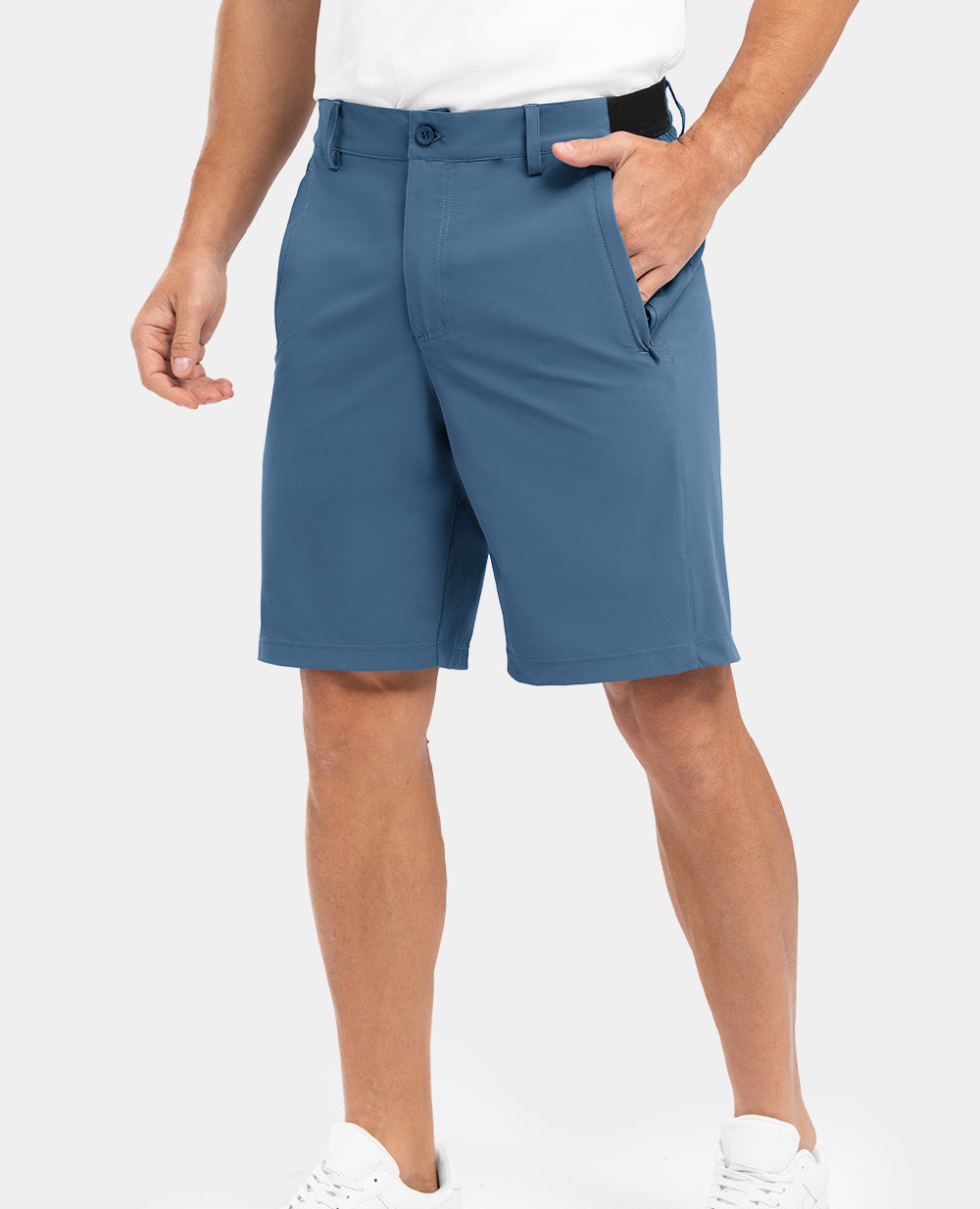 🏌️ 50 % RABATT! 👍 Casual golfshorts för män– Stretchigt Midjeband, Snabbtorkande⛳
