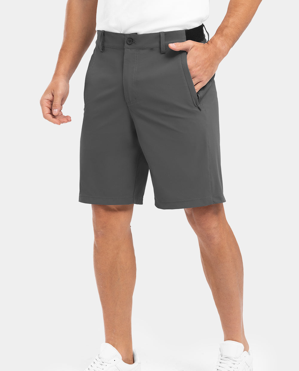 🏌️ 50 % RABATT! 👍 Casual golfshorts för män– Stretchigt Midjeband, Snabbtorkande⛳