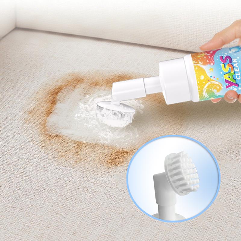 ⏳SISTA DAGEN – KÖP 2, FÅ 1 GRATIS!!💖Yass Clean Magic skumrengöringsmedel för mattor och möbelklädsel – borttar fläckar och lukt från husdjur, med rengöringsborste🧼🪄