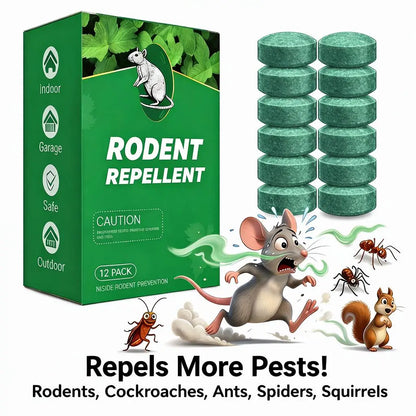 🏠🛡️ 50% rabatt! Allround-avskräckningspiller – effektiva mot 🐍, 🐀, 🕷️,🪳 , 🐜. Giftfria & säkra för husdjur. Används inomhus & utomhus.