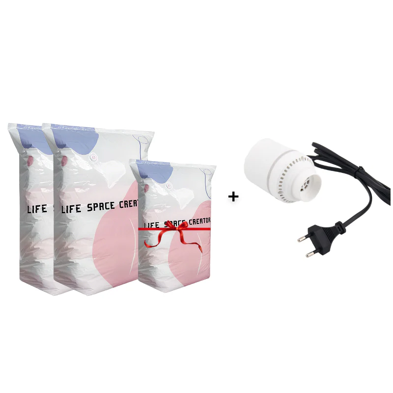 🧳 Stora vakuumförvaringspåsar – Utan pump | KÖP 2 FÅ 1 GRATIS! 💗