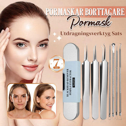 "🔍 Professionell komedonal extraktion | Medicinskt rostfritt stål Kirurgiskt stål ⚕️ | 0 % porskada"