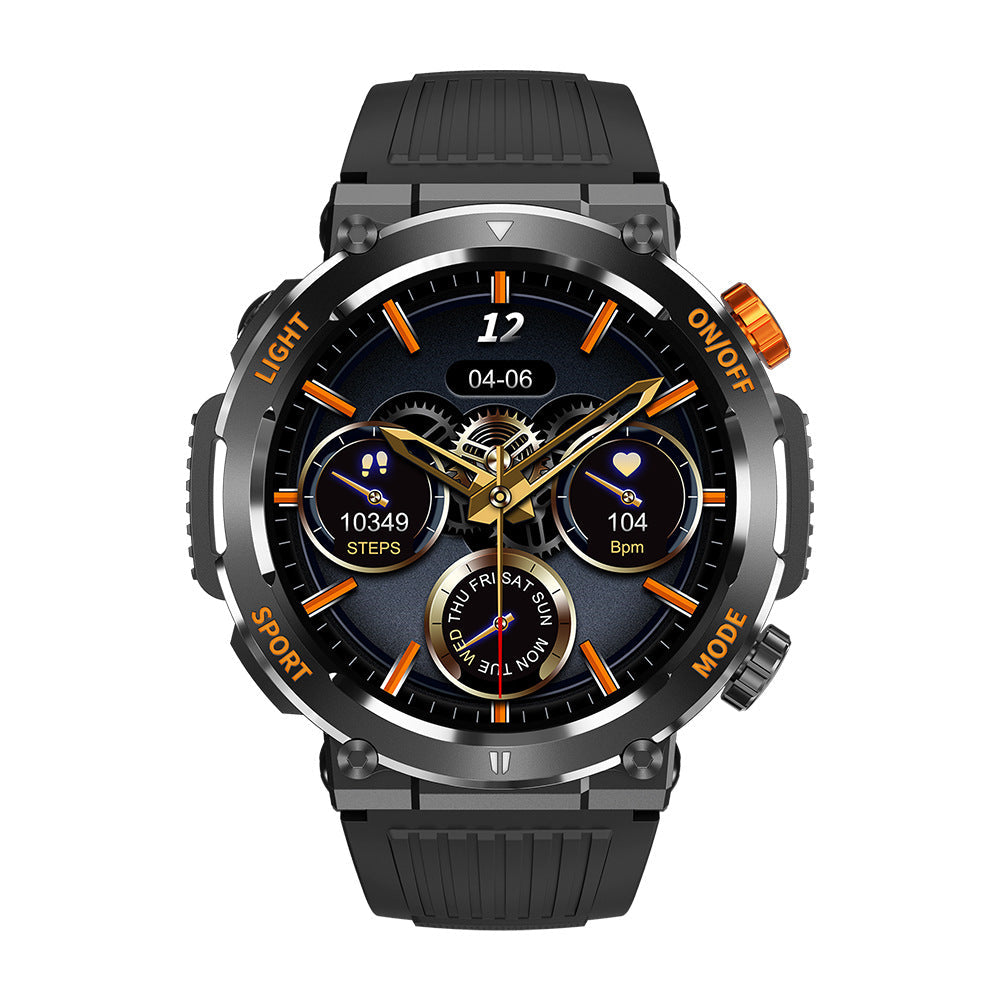 ⌚ Exklusiv Rea -60%! 🌲 Sport- & Outdoor-Smartwatch – Perfekt för Äventyr & Sport 🚴 | Vattenbeständig, Bluetooth-samtal & 100+ Lägen ✨