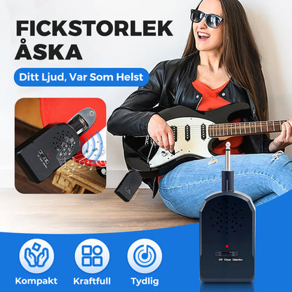 Mini bärbar elektrisk gitarrförstärkar