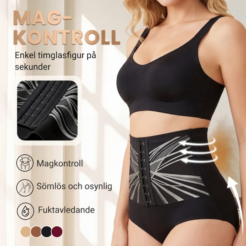 🔥Justerbara högmidjade rumplyftande underkläder