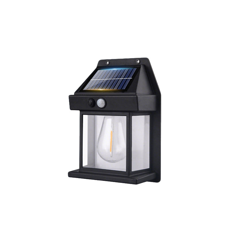 ☀️💡 Solcellsdriven vägglampa med rörelsesensor – IP65-vattenskydd, trådlös installation och smart utomhusbelysning 🏡✨