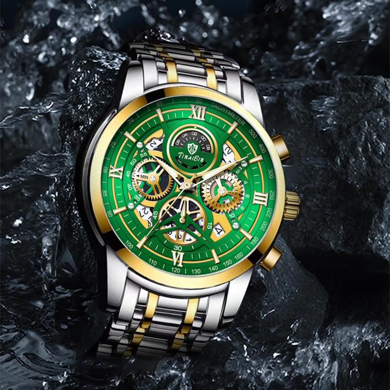 ⌚2025 Skelettiserad herrklocka - Moderiktig armbandsur 💎
