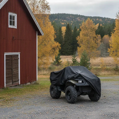 210D Vattentätt ATV-kapell – Slitstarkt allvädersskydd för fyrhjuling