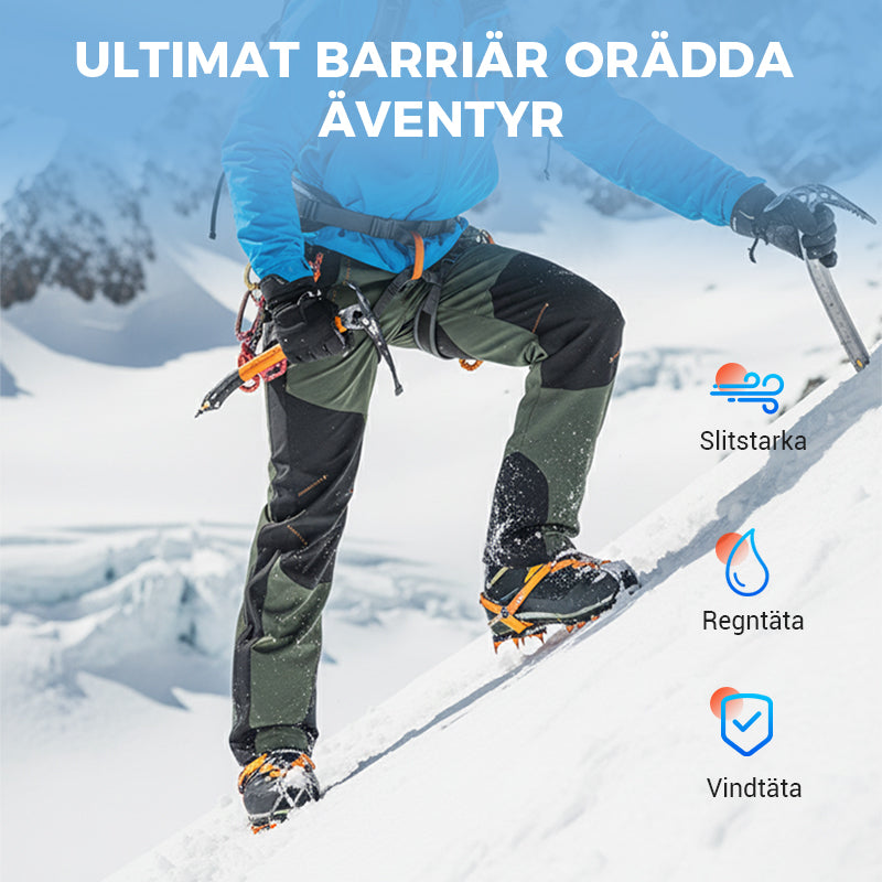 🧥 60% RABATT! 🥾 Vind- & Vattentäta Varmvandringsbyxor – Elastisk Midja, Andas Material & Flera Förvaringsfickor ⛰️