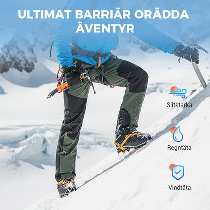🧥 60% RABATT! 🥾 Vind- & Vattentäta Varmvandringsbyxor – Elastisk Midja, Andas Material & Flera Förvaringsfickor ⛰️