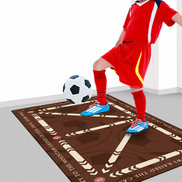 ⚽ Fotbollsträningsmatta för alla nivåer, halkfri och tyst