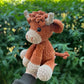 🎅Julförsäljning 50% rabatt!!🎄🔥Häkta Highland Cow Amigurumi Mönster🐮- DIY Kit & Färdig plysch