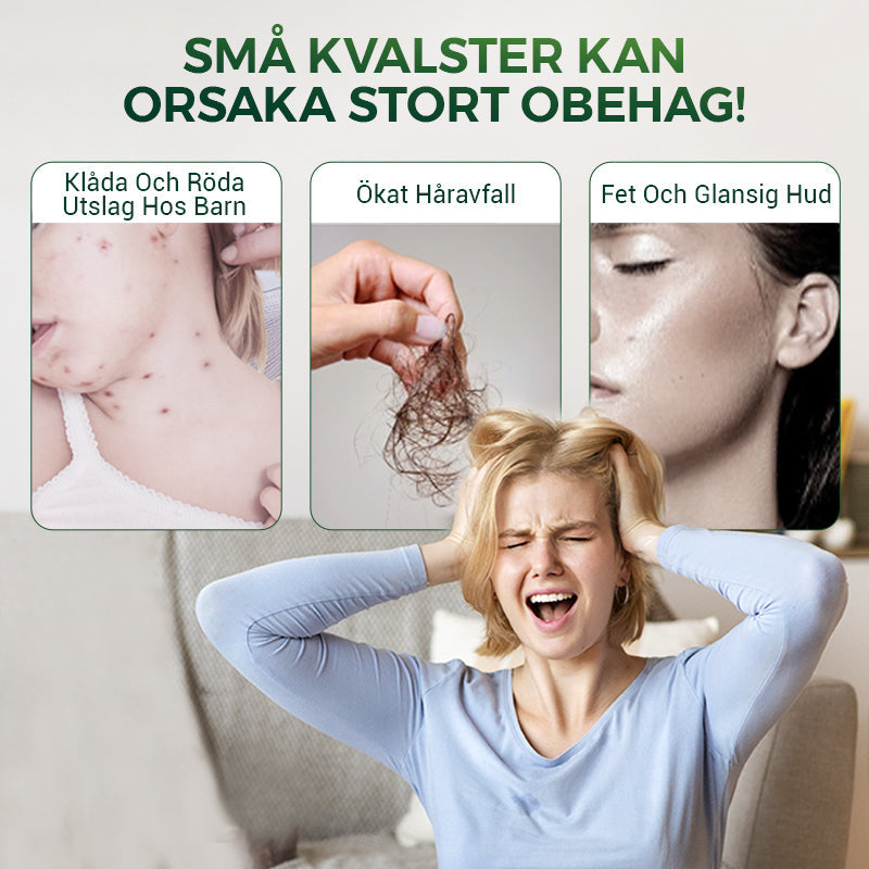 🔥 KÖP 2 FÅR 3! 🌿 KVALSTERSPRAY - Eliminerar Alla Kvalster Omedelbart, Skonsam för Hud och Textilier, Luktfri och Snabbverkan 🛏️✨