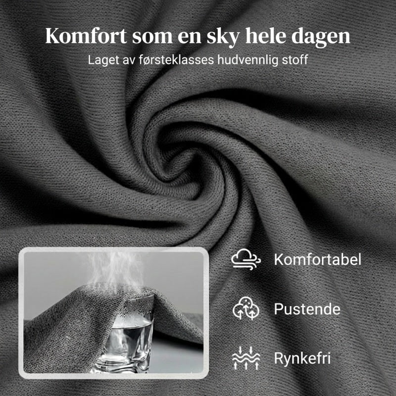 ⏳Begränsad tid 50 % rabatt⏰Damtröja med rund hals och byxor med dragsko👚👖
