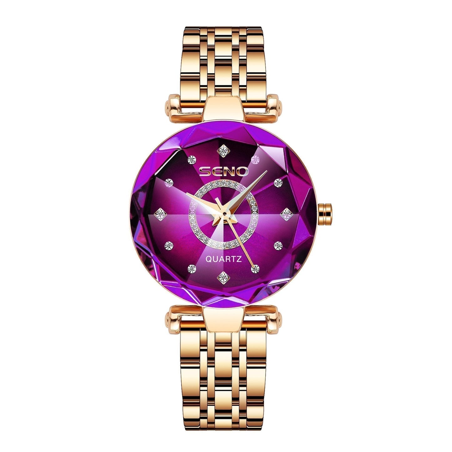 💎Starry Elegant Glitterande Klocka⭐