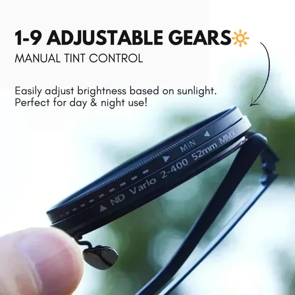 🕶️ 50 % RABATT NU! 🌞 Justerbara polariserade runda solglasögon – UV400-skydd, lätta och reptåliga ✨