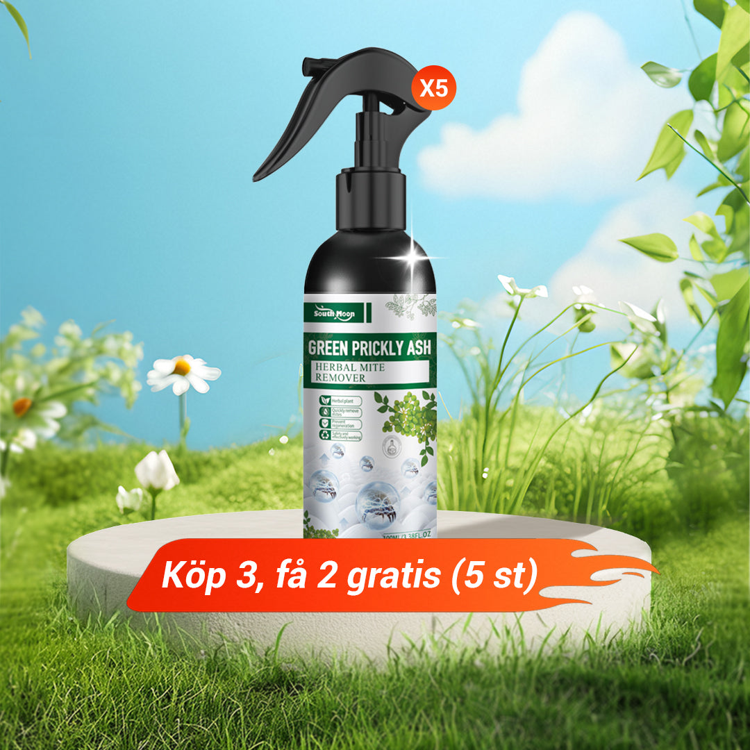 🔥 KÖP 2 FÅR 3! 🌿 KVALSTERSPRAY - Eliminerar Alla Kvalster Omedelbart, Skonsam för Hud och Textilier, Luktfri och Snabbverkan 🛏️✨
