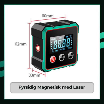 Magnetisk digital vinkelmätare med elektronisk laser