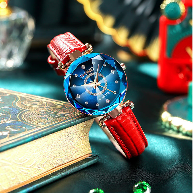 💎Starry Elegant Glitterande Klocka⭐