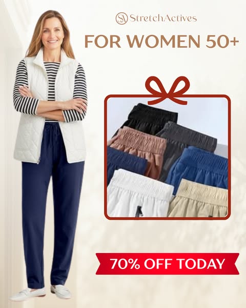 💖💖 SISTA DAGEN – 60% RABATT! 💖🎁 Unisex ultramjuka stretchbyxor med perfekt fall för en avslappnad stil