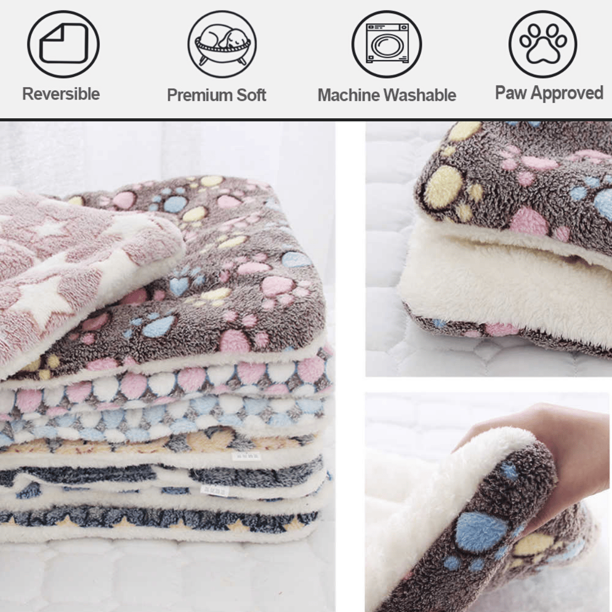 🐱 50% RABATT JULERBJUDANDE! ✨ Mysig och Lugnande Kattfilt - Mjuk Fleece med Värmeisolerande Effekt för Avslappning och Trygghet ❤️🔮