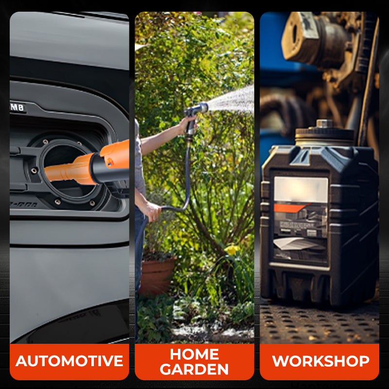 🔋 BEGRÄNSAD TID – 50 % RABATT! ⚡ Batteridriven överföringspump – bärbar, snabb & kladdfri, perfekt för garage, trädgård & camping 💧