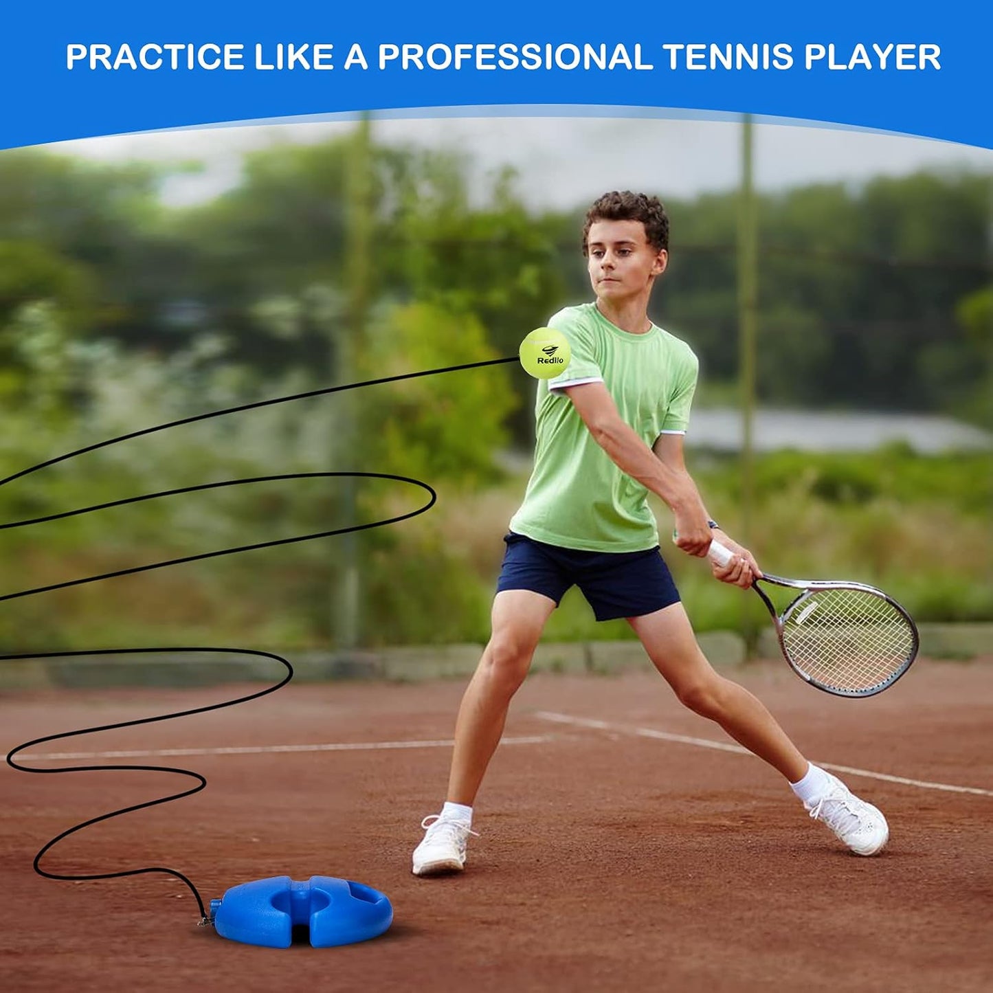 🔥BLACK FRIDAY-REA 62% RABATT!🔥Tennisbollsträningsbasbord