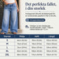 🔥 50% RABATT! ⏰ Lättillverkad Chic Slapppassande Vida Ben Jeans – Gradientvättad, Högkvalitativt Jeansmaterial & Komfort Hela Dagen 👖✨