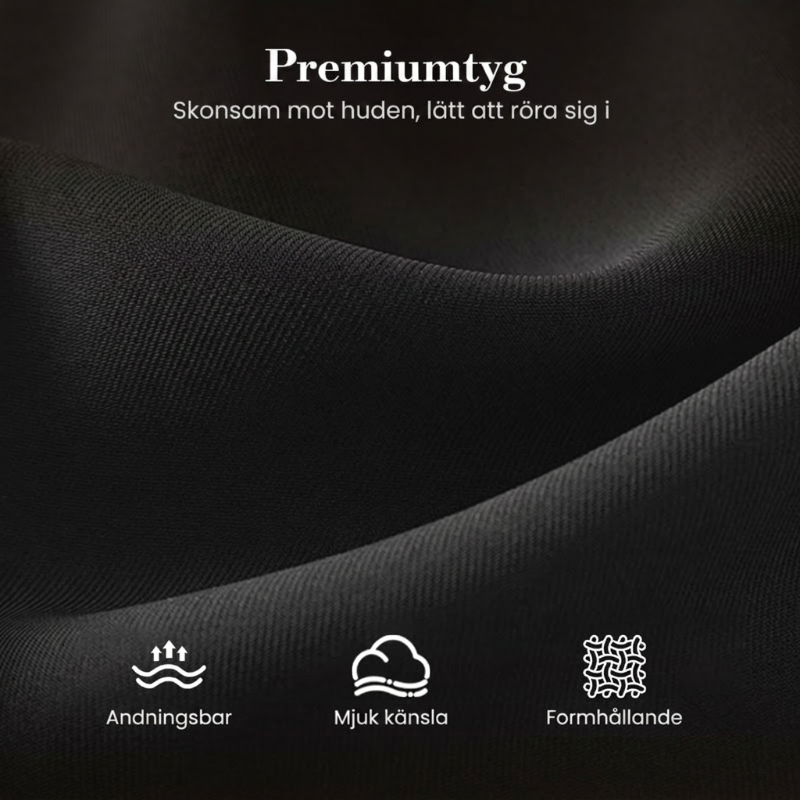 🍑 50% RABATT NU!✨ Dam Högmidjade Shorts – Magkontroll & 4-Vägs Stretch – Smörmjuka ☁️