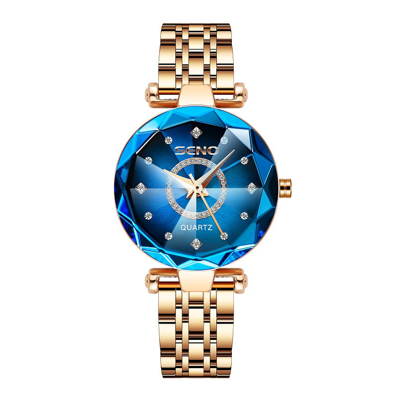 💎Starry Elegant Glitterande Klocka⭐