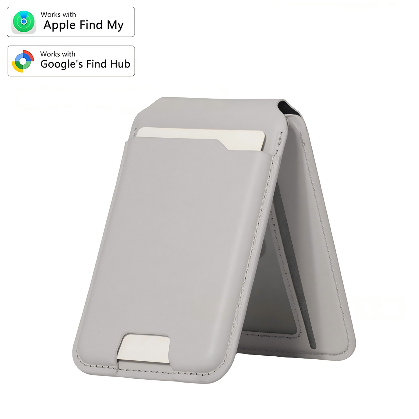 ⚡ 50% RABATT 💥 Smart Wallet mit Apple Find My™ & Google Find Hub™ 🔥 Premium Nappa-Leder + Wireless Charging