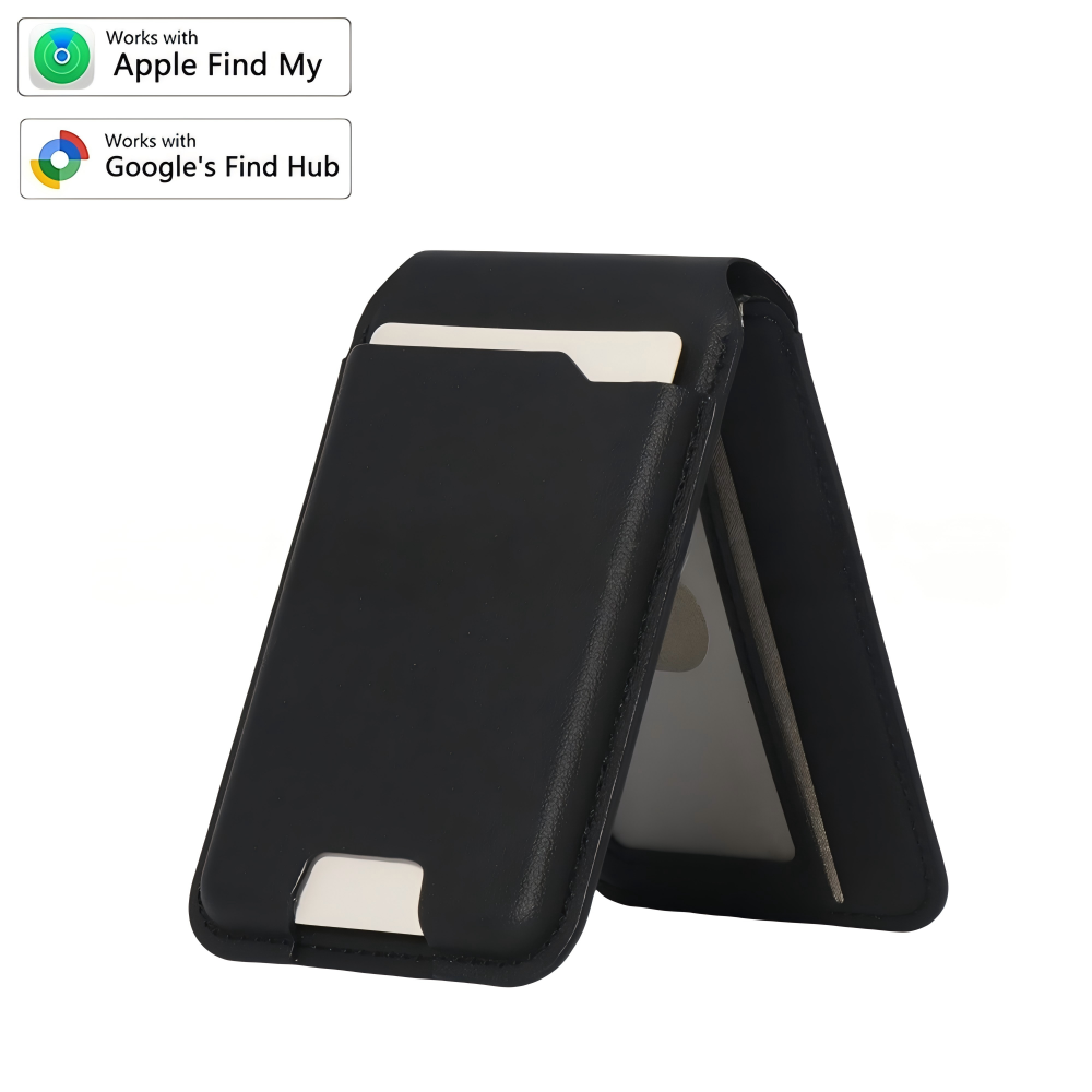 ⚡ 50% RABATT 💥 Smart Wallet mit Apple Find My™ & Google Find Hub™ 🔥 Premium Nappa-Leder + Wireless Charging