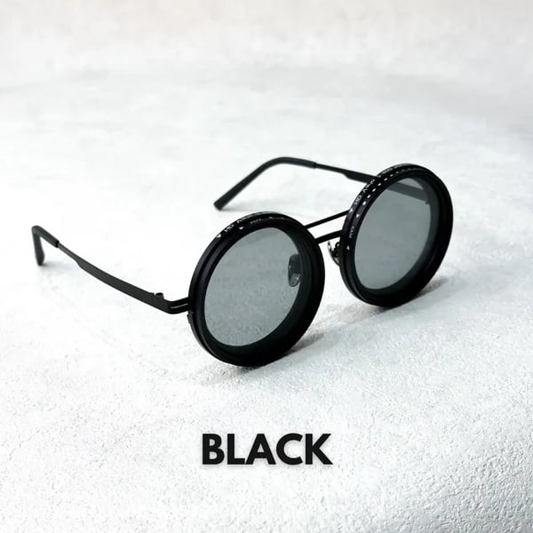 🕶️ 50 % RABATT NU! 🌞 Justerbara polariserade runda solglasögon – UV400-skydd, lätta och reptåliga ✨