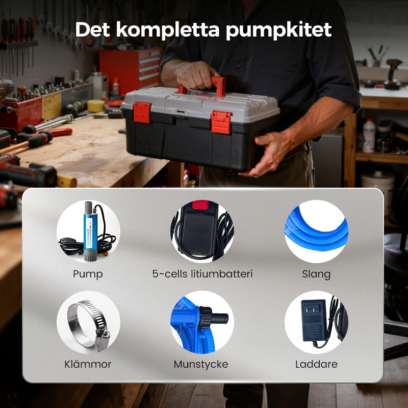 🔥Sista dagen för den tidsbegränsade 50 %-rabatten!🔥Högpresterande olje- och vattenpumpssats