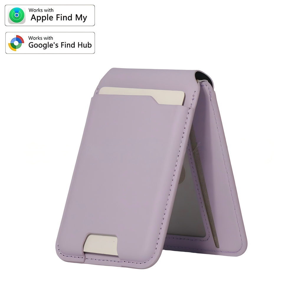 ⚡ 50% RABATT 💥 Smart Wallet mit Apple Find My™ & Google Find Hub™ 🔥 Premium Nappa-Leder + Wireless Charging
