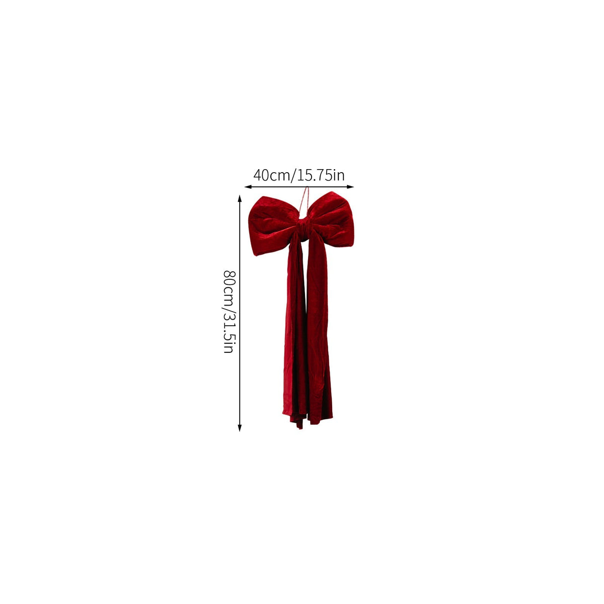 🔥Xmas Pre-Sale 50% OFF🎀🎄Christmas Bow Ornament with Long Ribbons bowknot🎅Ready for Christmas!🌟 Shopping Frenzy: Entire Store 50% OFF!💖