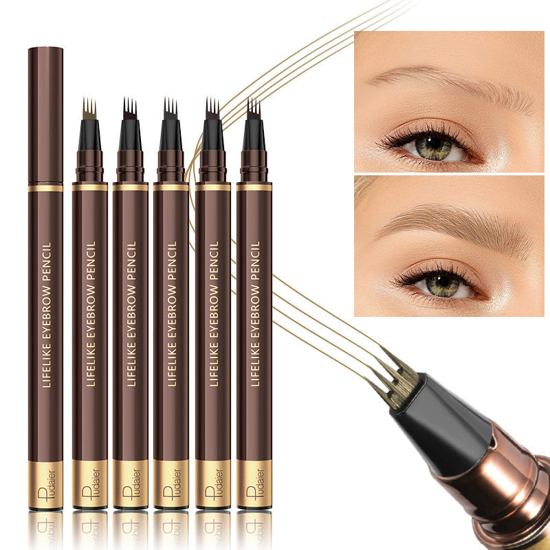 Glitter eyeliner-set med 8 färger